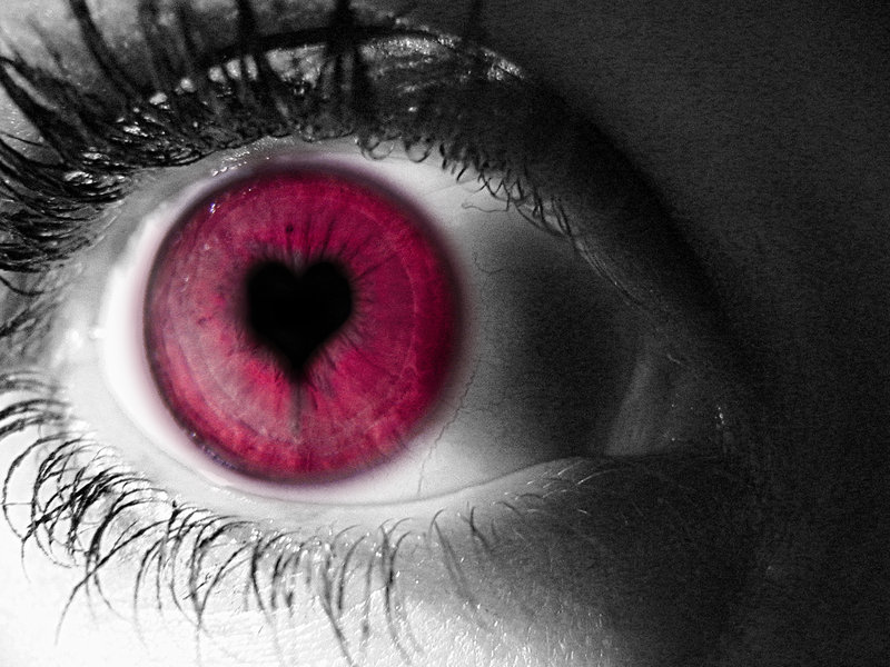 Olhos apaixonados